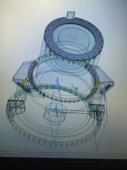 Solidworks 3-D Image.