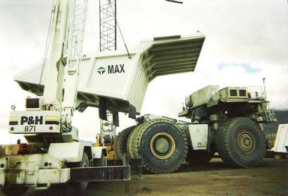 Haul Truck Solutions at Taylor Made Iron Services.