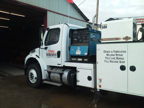 Mobile Service Truck at Taylor Made Iron Services.